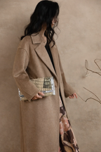 Manteau Huā long en Cachemire